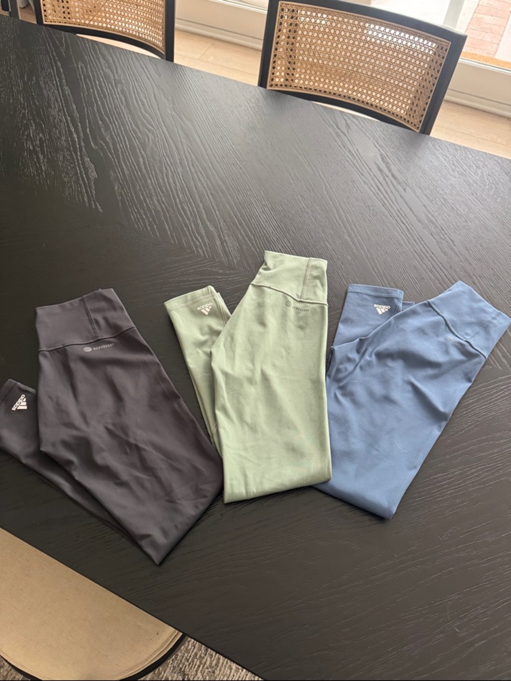 Adidas 3/4 length leggings - 3 pairs
